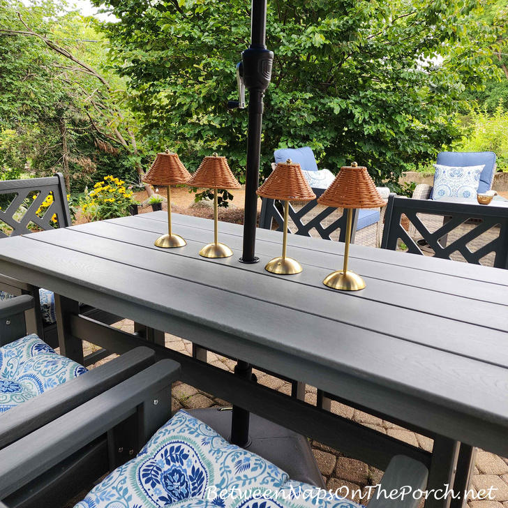 Rattan Outdoor Lamps for Dining