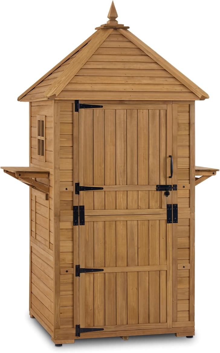 Real Wood Gardening Shed, So Cute