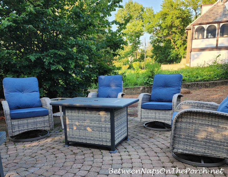 Patio Seating Furniture with Firepit