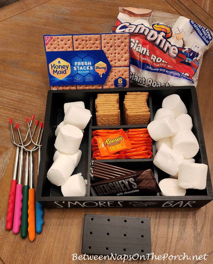 S'mores Bar with fun ingredients
