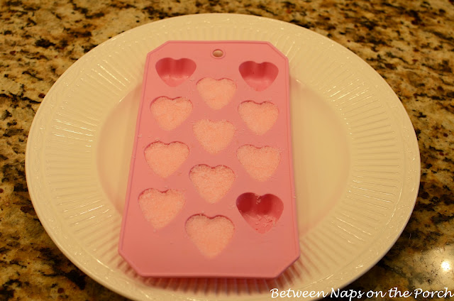 Colored Heart Sugar Cubes for Tea Party