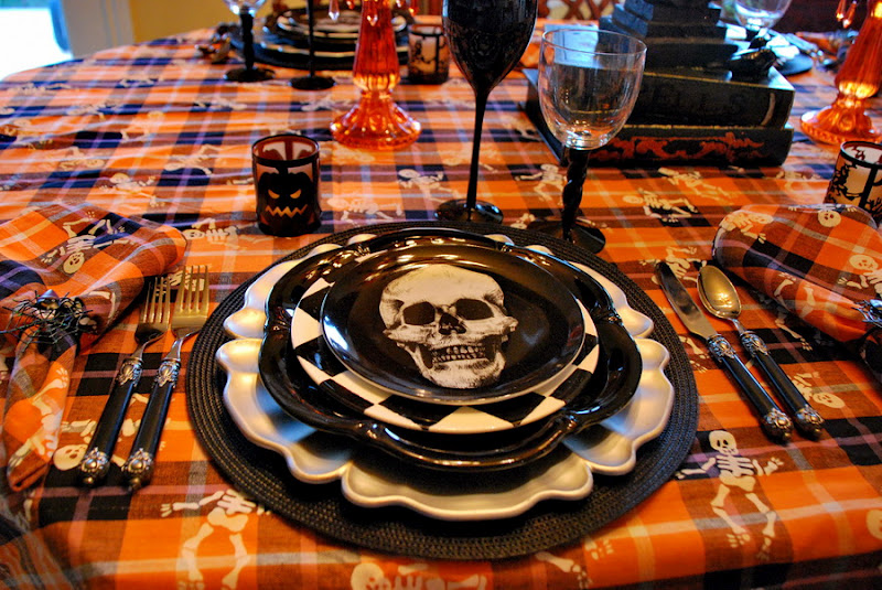 Halloween Table Setting