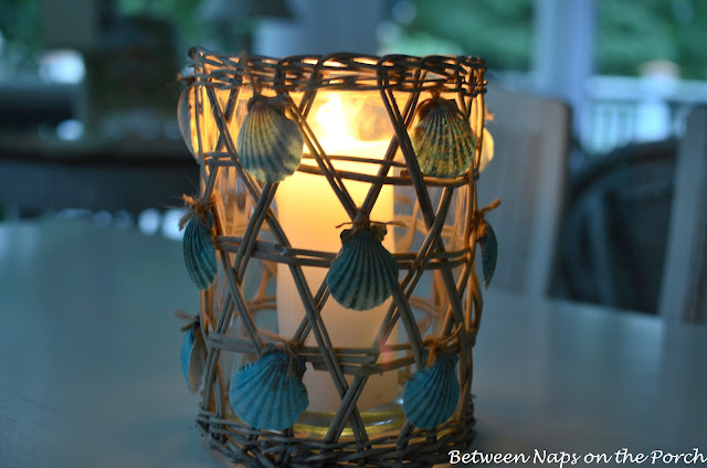 Seashell Craft Candle Holder