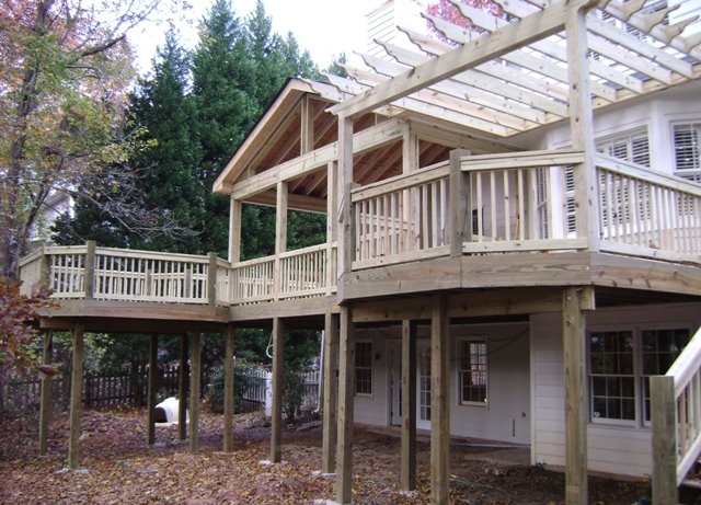 Screened-in Porch, Deck and Pergola Additions