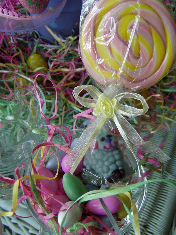 Easter Table Setting Tablescape with Egg Tree Centerpiece