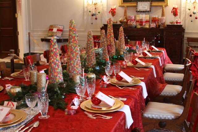 Christmas Dinner at the Georgia Governor's Mansion