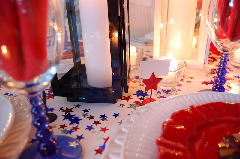4th of July Table Setting and Decorating Ideas