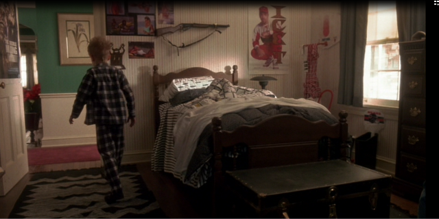 Buzz's Bedroom in Home Alone Movie