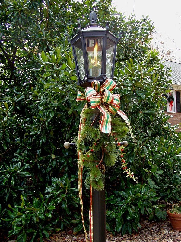 Decorating for Christmas with Magnolia and Pine