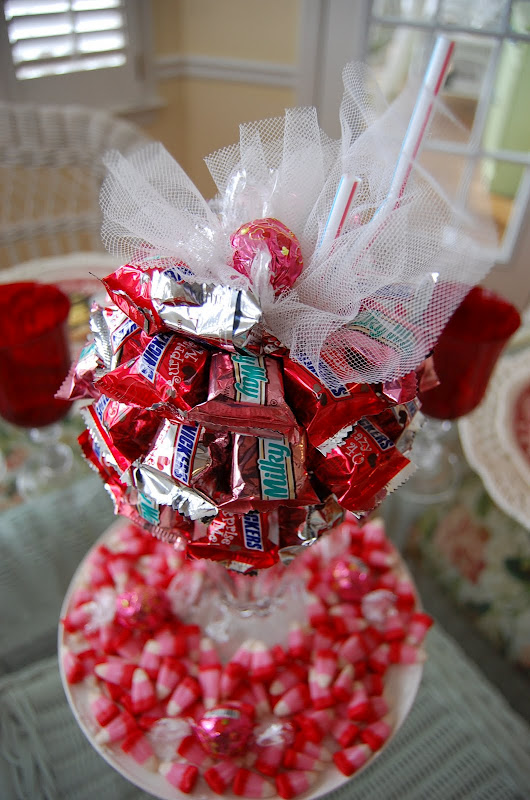 Candy Bar Sundae Craft: Gift or Centerpiece